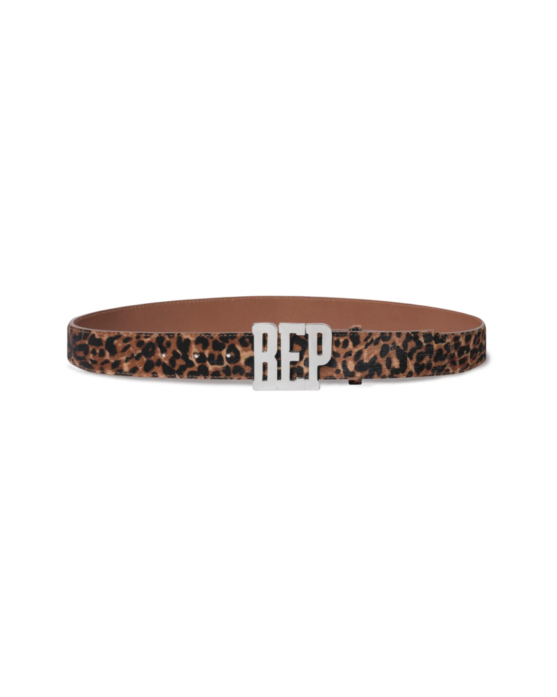 BlackEyePatch�i�u���b�N�A�C�p�b�`�jBEPFW26AC44 LEOPARD LETTERS BELT