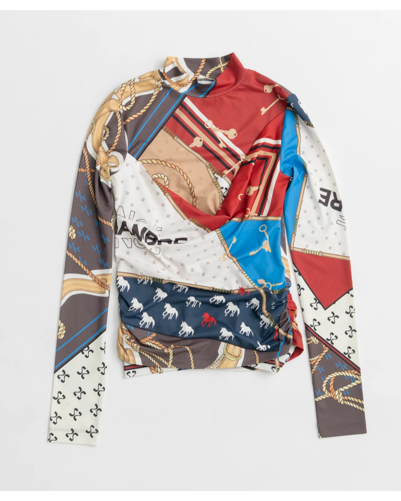 MAISON SPECIAL( ���]�� �X�y�V����) 21262415308 CHAMBRE Scarf Top
