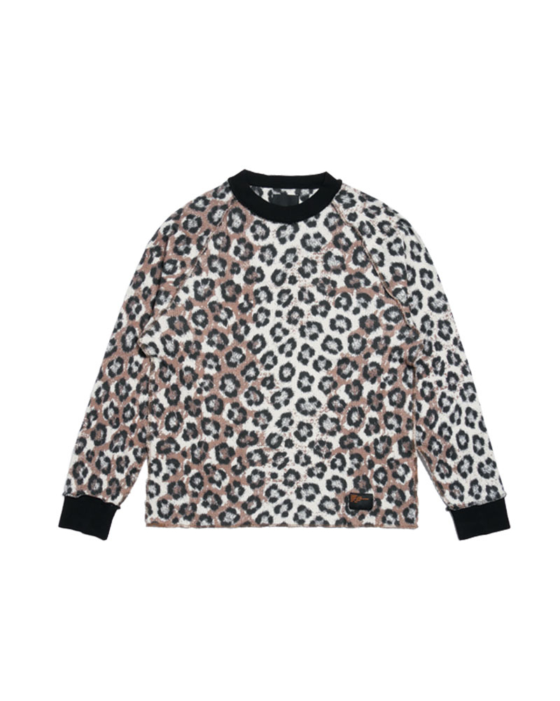 RASSVET (���X�x�[�g) PACC19T013 LEOPARD THERMAL LS TEE 