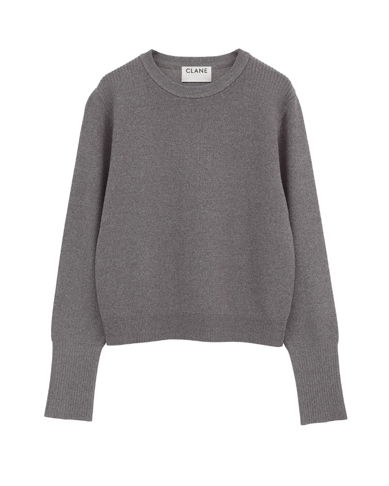 CLANE (�N���l) 11106-2403 BASIC COMPACT KNIT TOPS