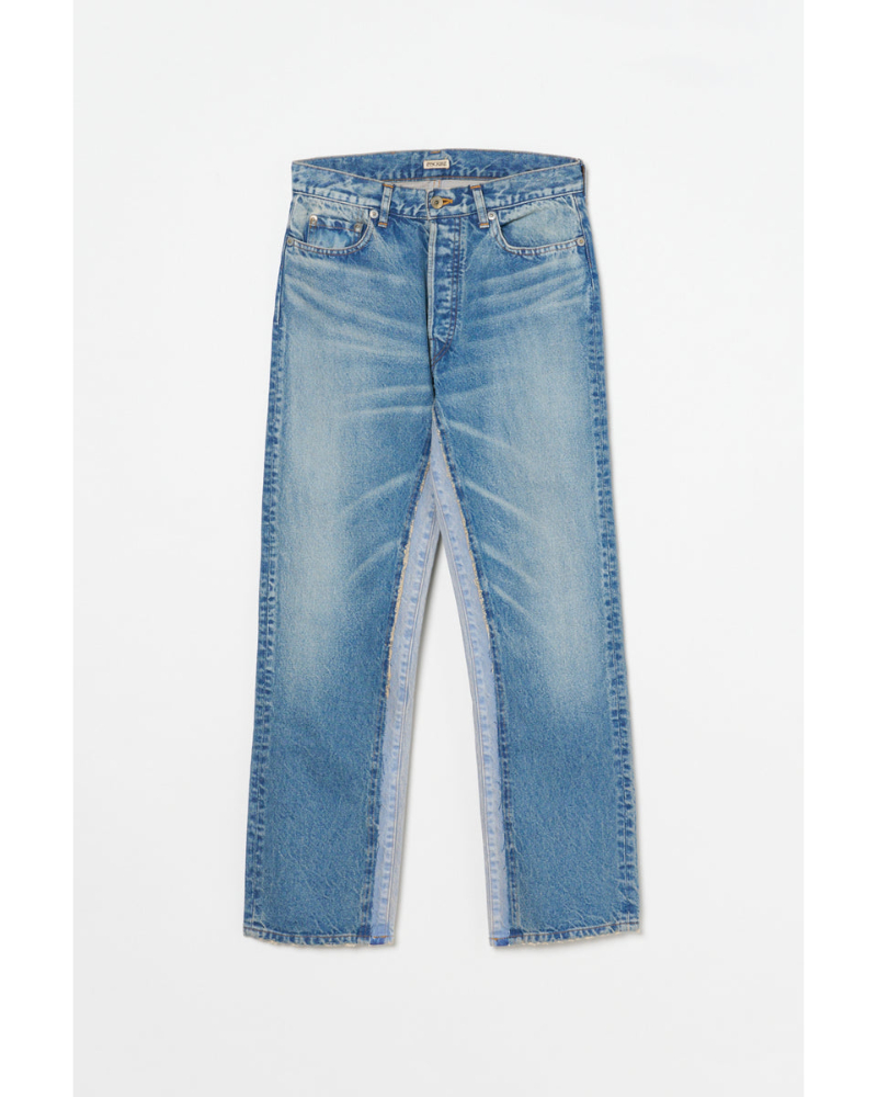 INSCRIRE�i�A���X�N���A) IC262DAIDPT12A Straight Patch Different Denim