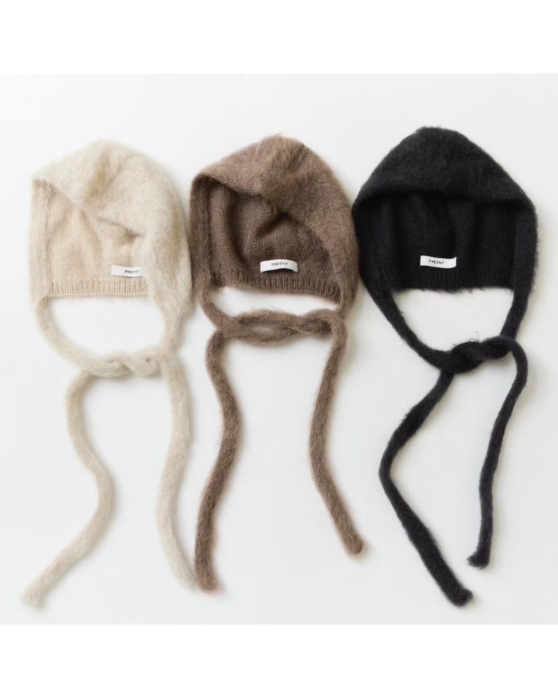 PHEENY�i�t�B�[�j�[) PA26-AC02 Kid Mohair Bonnet