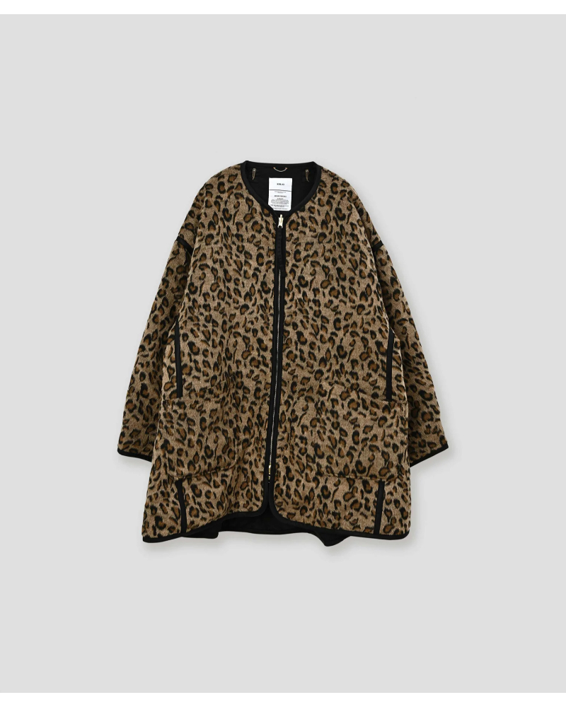KHA:KI�i�J�[�L�jMIL26FJK3252 LEOPARD LINNER JACKET