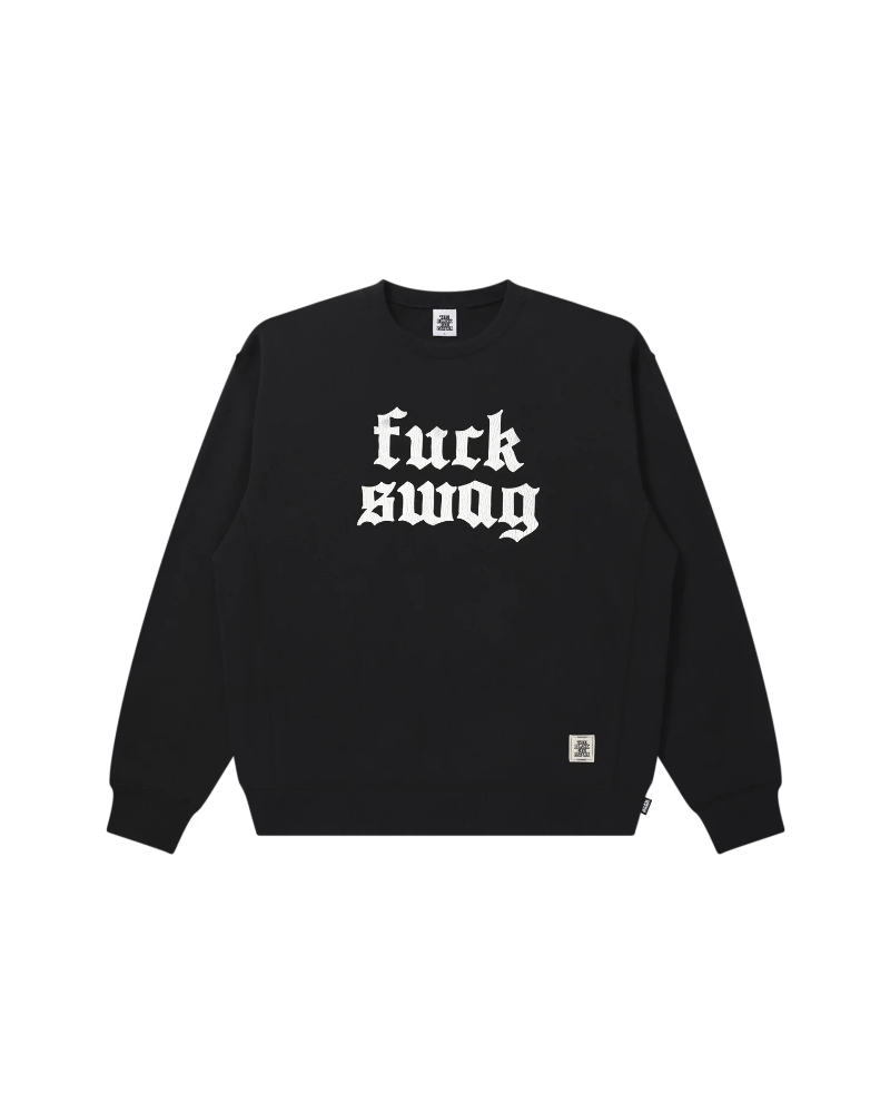 BlackEyePatch�i�u���b�N�A�C�p�b�`�jBEPFW26CS07 FUCK SWAG CREW SWEAT