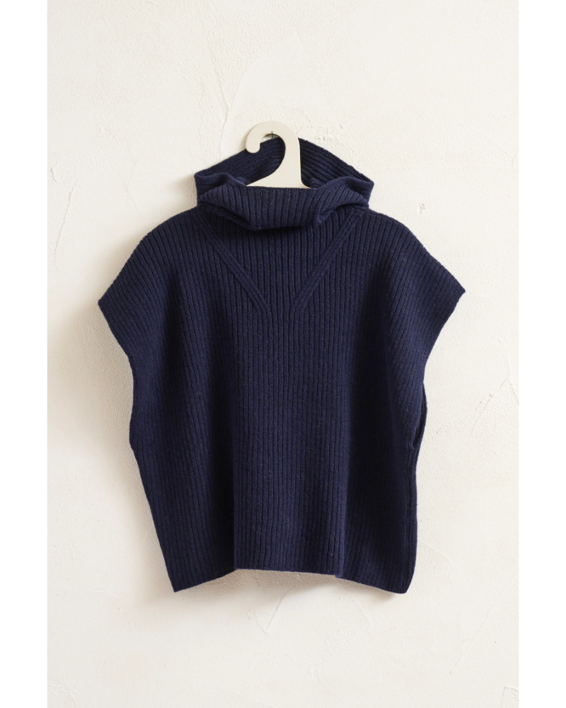 archi�i�A�[�L�jAW26-I2 S/L Knit Hoodie