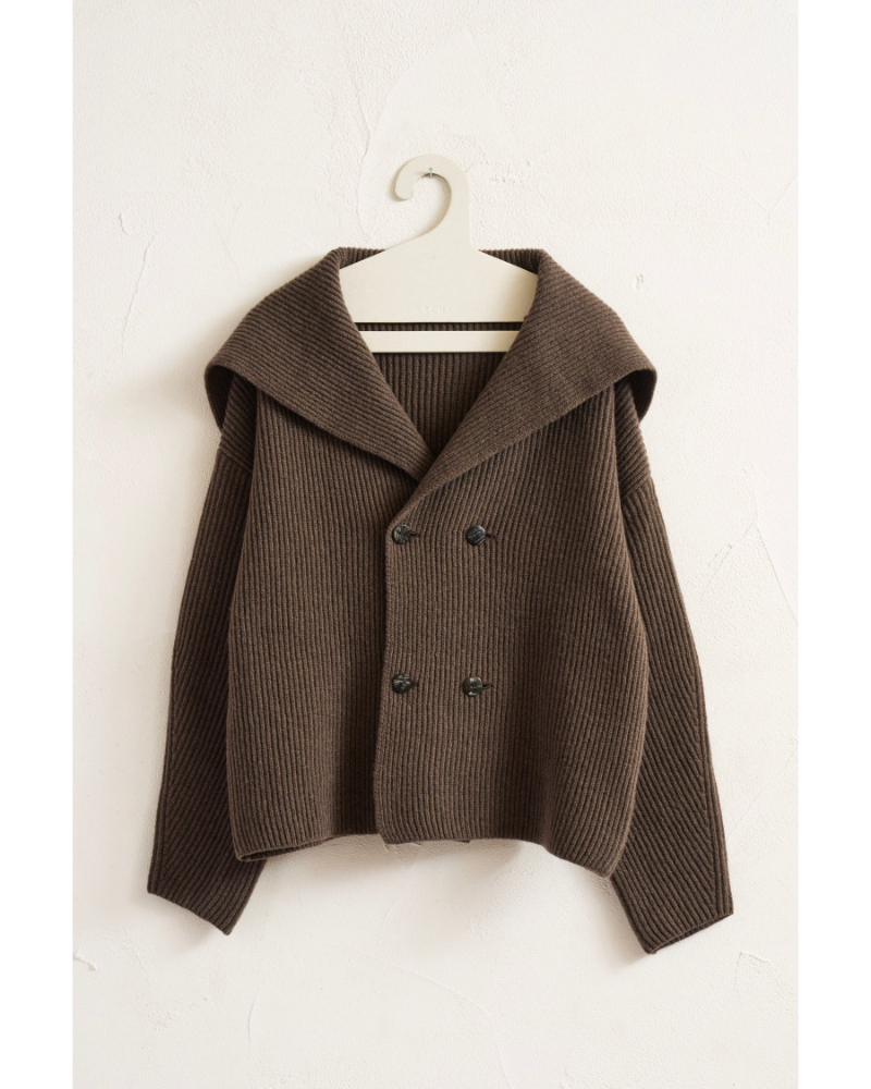 archi�i�A�[�L�jAW26-I1 Double Knit Cardigan