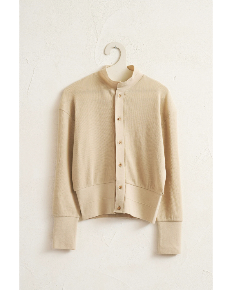 archi�i�A�[�L�jAW26-E2 Washable Wool Cardigan