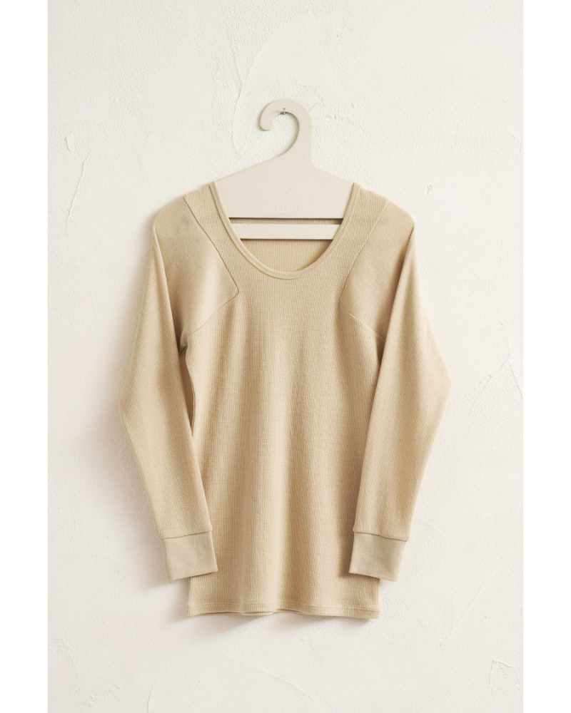 archi�i�A�[�L�jAW26-E1 Washable Wool Top