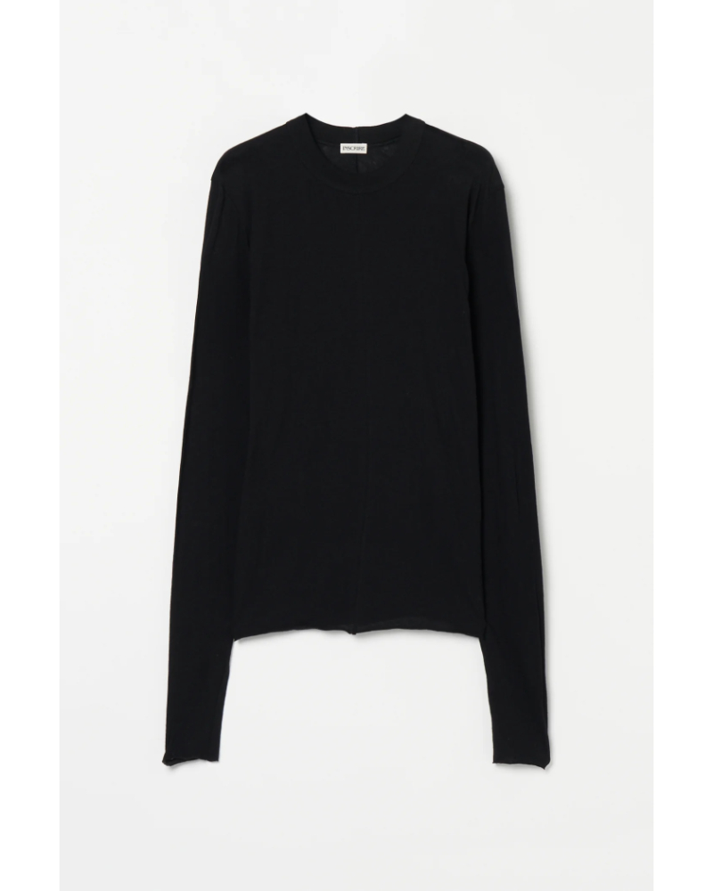 INSCRIRE�i�A���X�N���A) IC262DAI26AWCUT7 Cotton Cashmere Long Sleeve Tee
