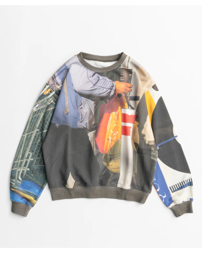 MAISON SPECIAL( ���]�� �X�y�V����) 21262416004 Cityscape Photo Sweatshirt Top