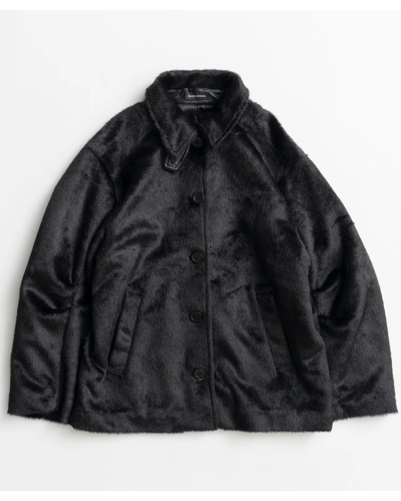 MAISON SPECIAL( ���]�� �X�y�V����) 21262215201 Fur Car Coat