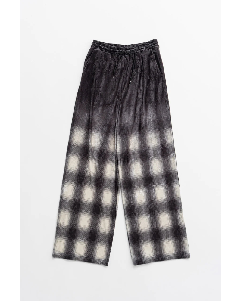 PRANK PROJECT (�v�����N �v���W�F�N�g) 31262465911 Faded Check Velour Pants