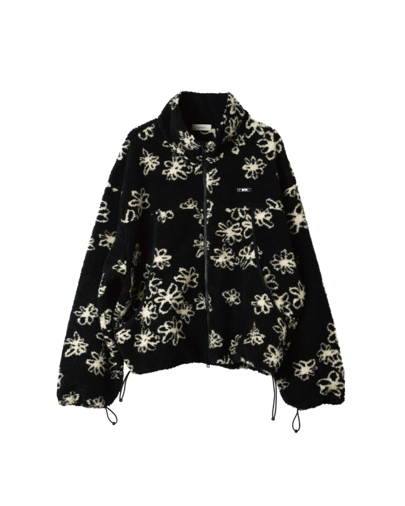 Knuth Marf (�N�k�[�X�}�[�t) KM26AF02 flower boa fleece(unisex)