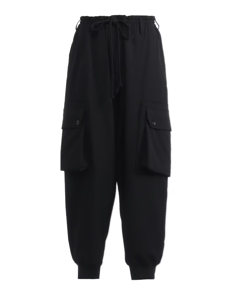 Ground Y�i�O���E���h ���C) GA-P07-101 WOOL GABARDINE STANDARD RIBBED HEM CARGO