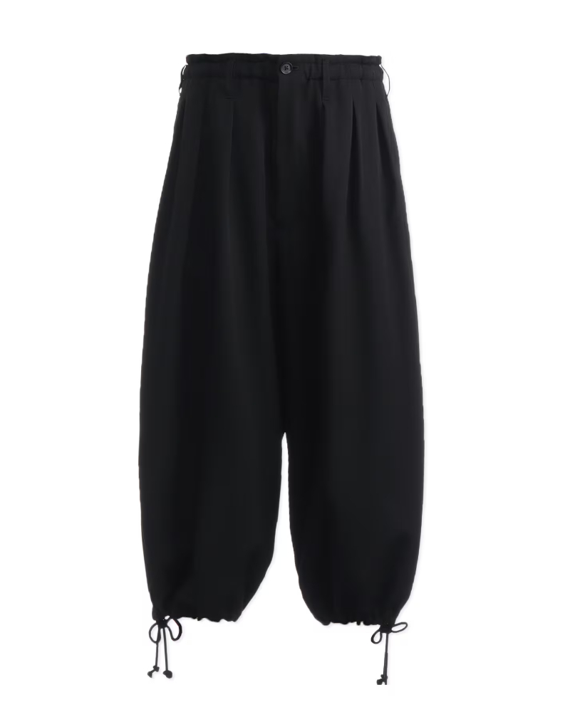 Ground Y�i�O���E���h ���C) GA-P03-101 WOOL GABARDINE BALLOON PANTS