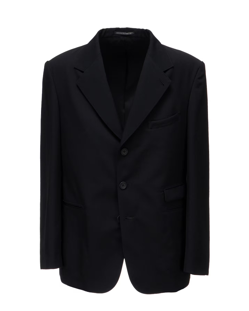 Y's for men�i���C�Y�t�H�[�����jMW-J11-100 WOOL GABARDINE 3-BUTTON JACKET