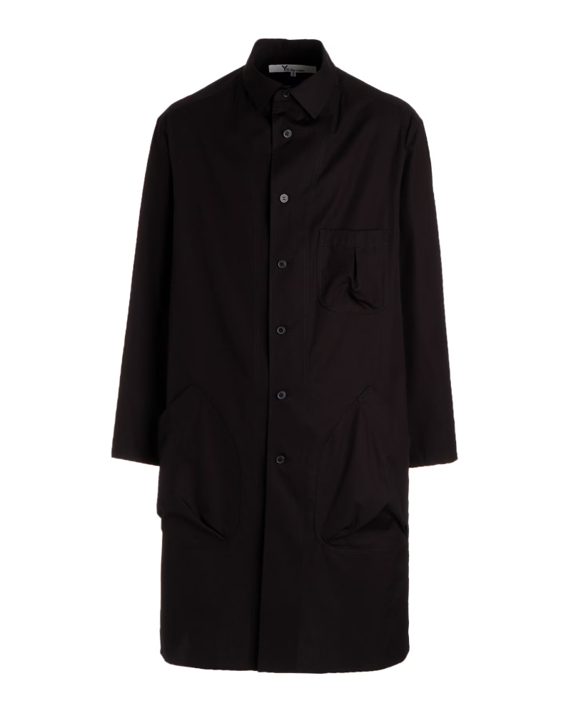 Y's for men�i���C�Y�t�H�[�����jMA-B14-001 FRONT-POCKET LONG SHIRT