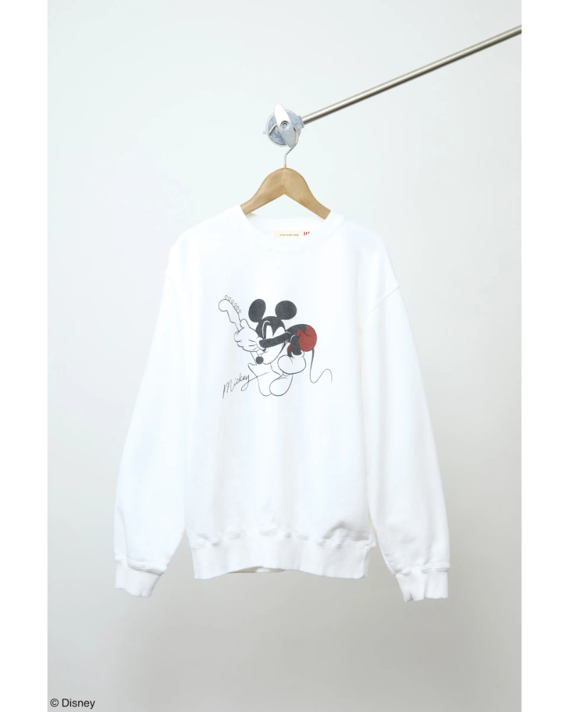 GOOD ROCK SPEED�i�O�b�g���b�N�X�X�s�[�h�j26FDS202W Mickey Mouse / Guitar Sweatshirt