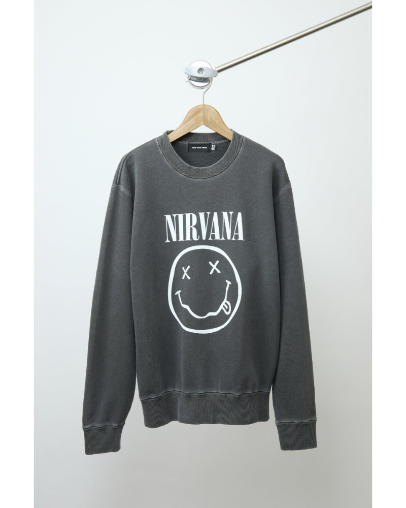 GOOD ROCK SPEED�i�O�b�g���b�N�X�X�s�[�h�j26NVN201W SMILEY CREWNECK SWEATSHIRT
