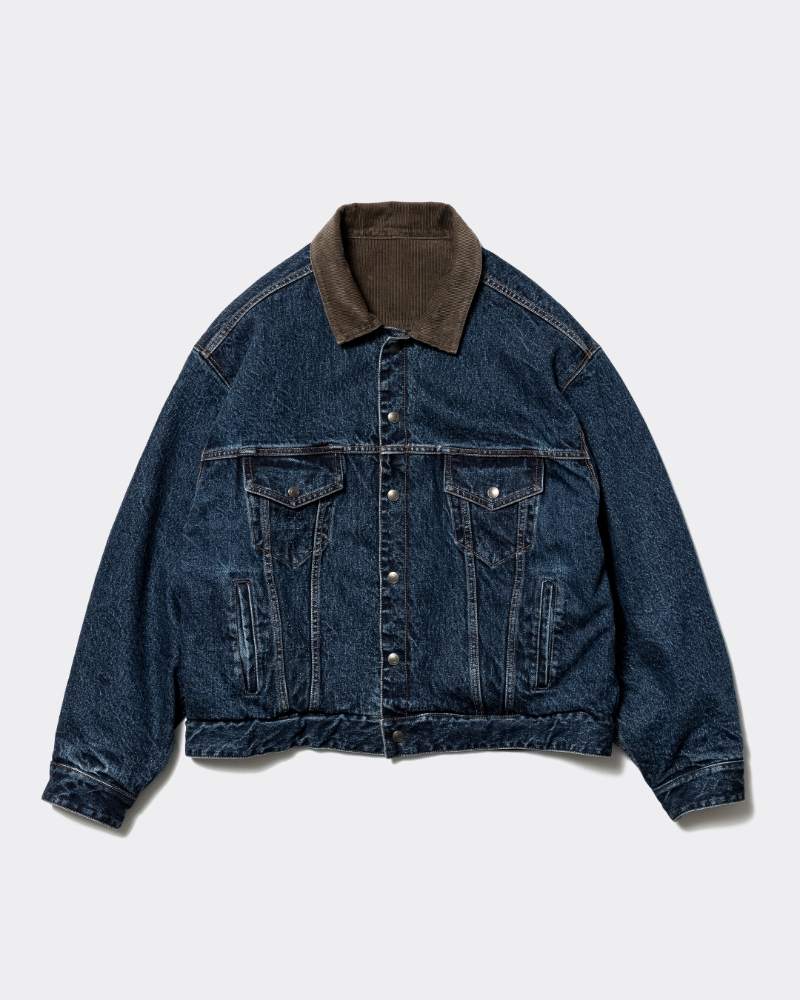 Unlikely(�A�����C�N���[) U26F-18-0001 Unlikely Reversible Trucker Jacket
