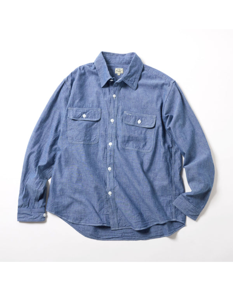 GOLD (�S�[���h) GL29756 CHAMBRAY WORK SHIRT