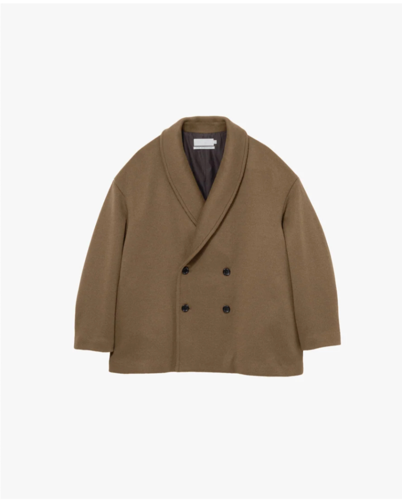 Graphpaper�i�O���t�y�[�p�[ �jGL263-10422C Light Melton Shawl Collar Coat